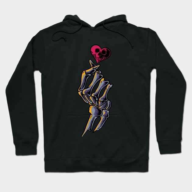 I Heart Death Hoodie by thepinecones